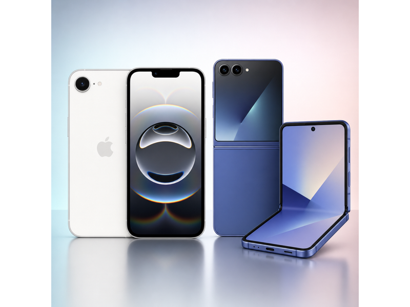 iphone 16e vs galaxy z flip7