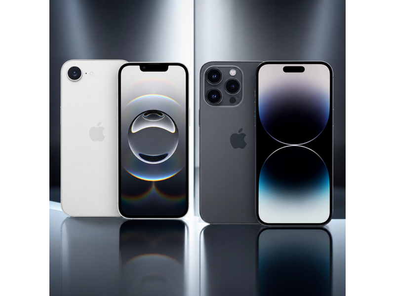 iphone 16e vs iphone 14 pro max camera comparison