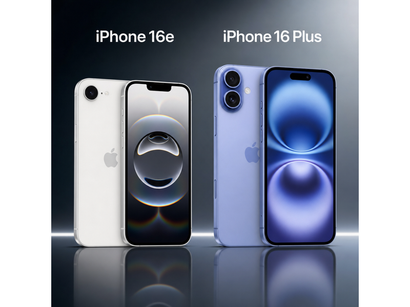 iphone 16e vs iphone 16 plus camera comparison