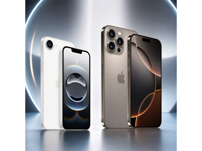 iphone 16e vs iphone 16 pro max camera comparison