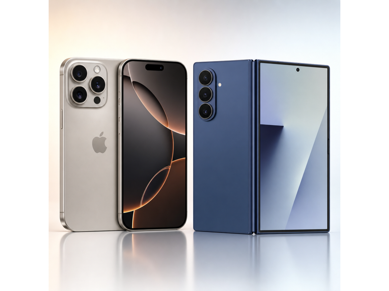 iphone 17 pro max vs galaxy z fold7