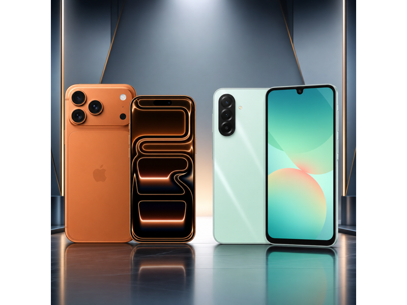 iphone 17 pro vs galaxy a26 5g camera comparison