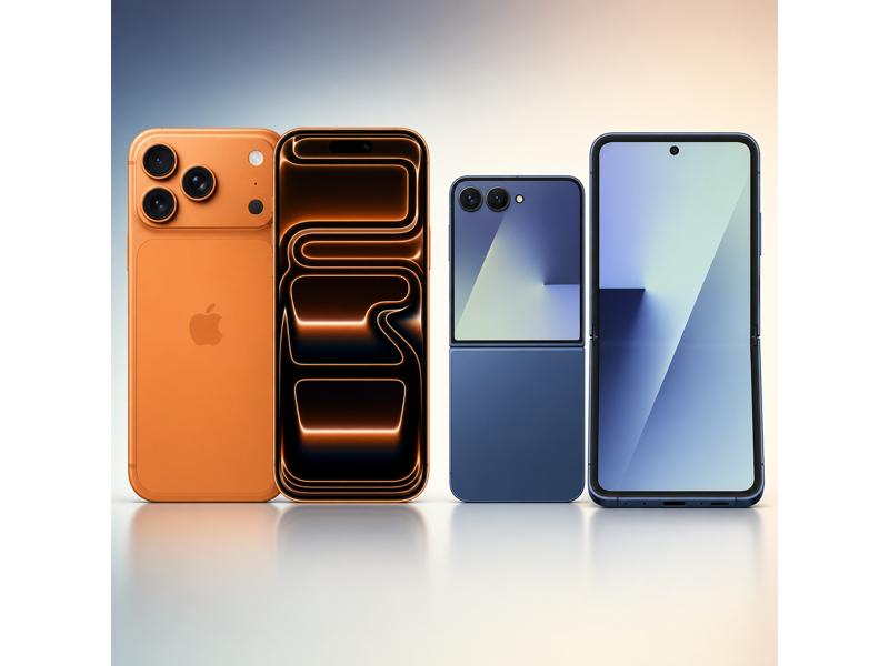 iphone 17 pro vs galaxy z flip7