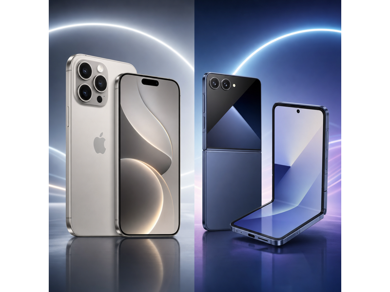 iphone 17 pro vs galaxy z flip7 camera comparison