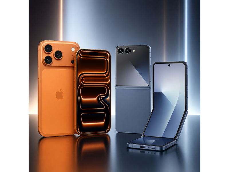 iphone 17 pro vs galaxy z flip7 fe camera comparison