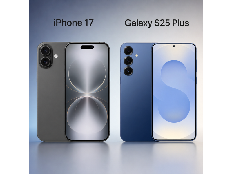 iphone 17 vs galaxy s25 plus
