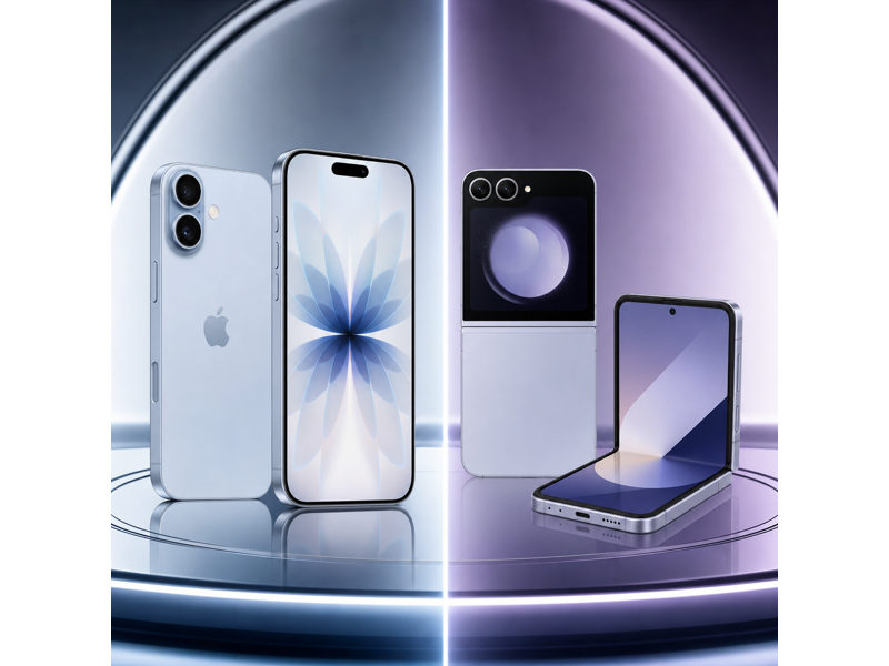 iphone 17 vs galaxy z flip6 camera comparison