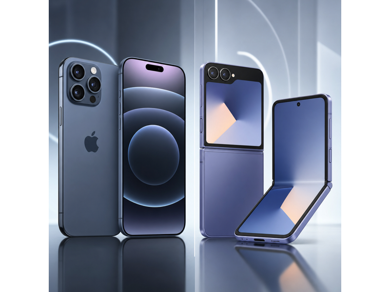 iphone 17 vs galaxy z flip7 camera comparison