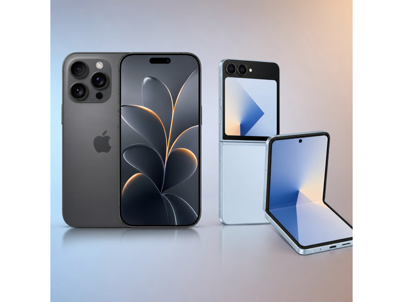 iphone 17 vs galaxy z flip7 fe