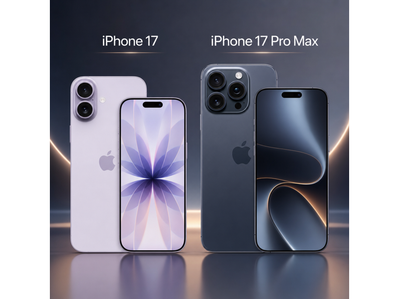 iphone 17 vs iphone 17 pro max camera
