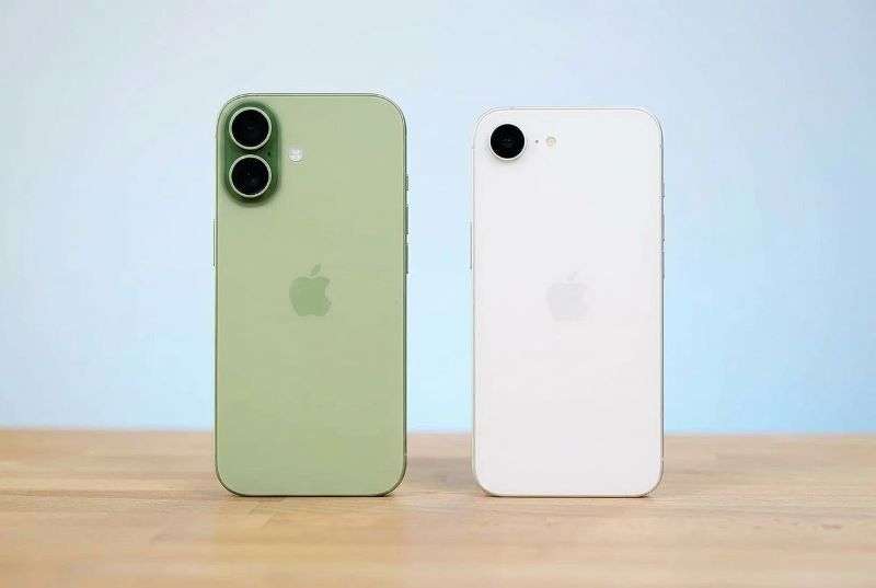 comparison 17e and iphone 17