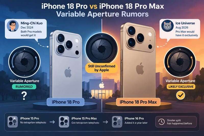 iphone 18 pro camera rumors