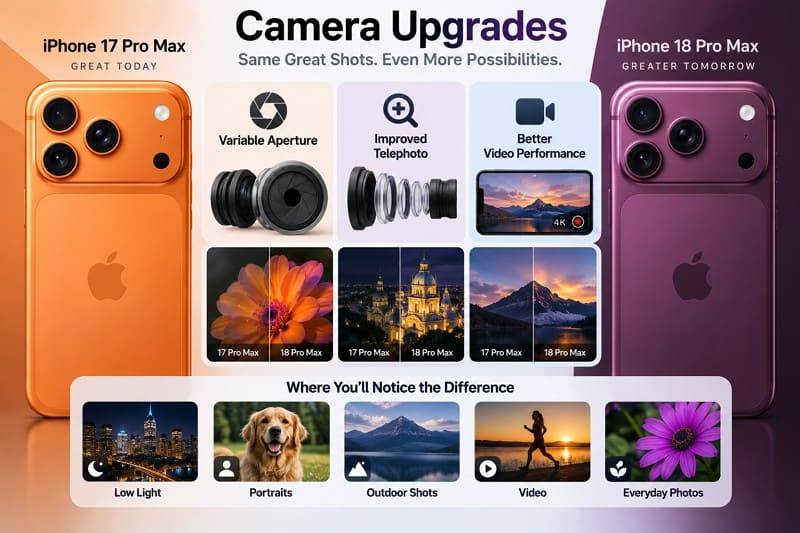 iphone 18 for video and photos
