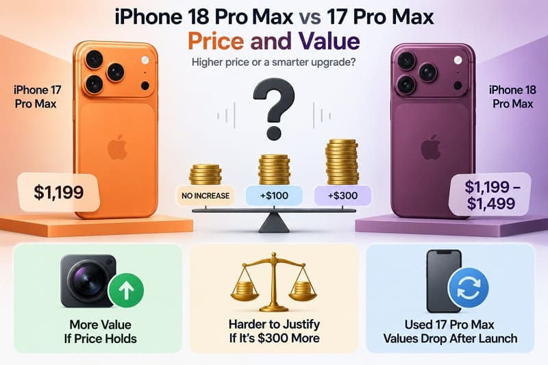 iphone 18 pro max prices