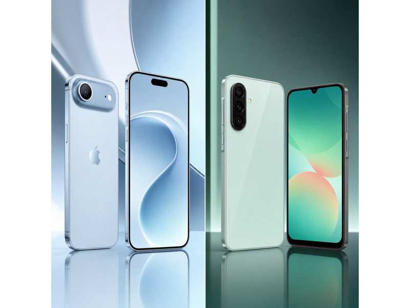 iphone air vs galaxy a26 5g camera comparison