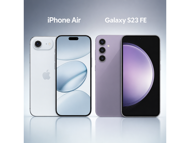 iphone air vs galaxy s23 fe