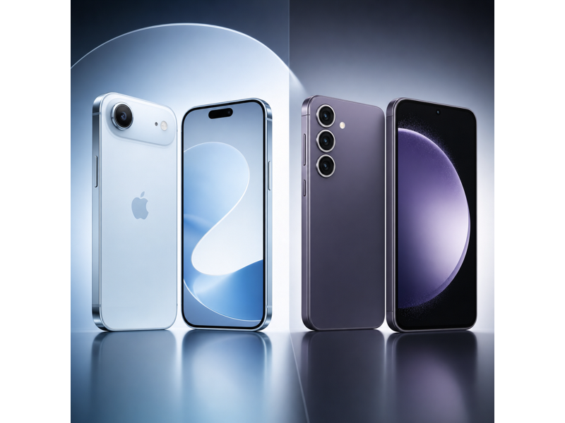 iphone air vs galaxy s23 fe camera comparison