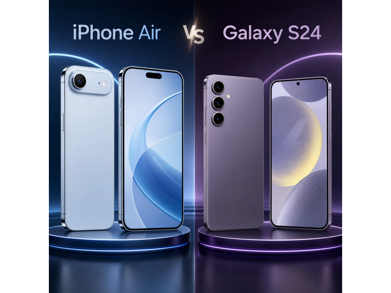 iphone air vs galaxy s24 camera comparison