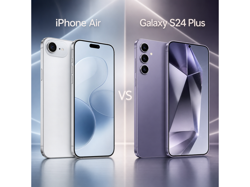 iphone air vs galaxy s24 plus camera comparison
