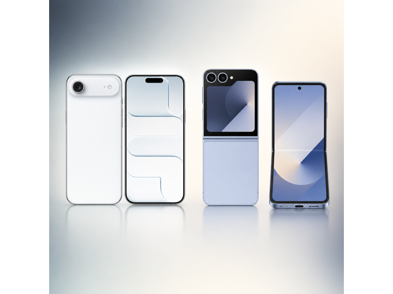 iphone air vs galaxy z flip6