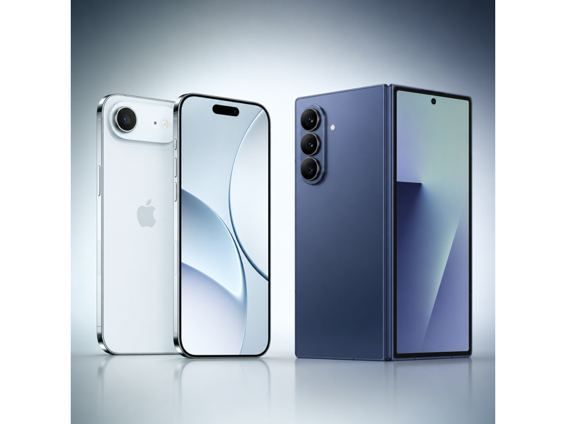 iphone air vs galaxy z fold7