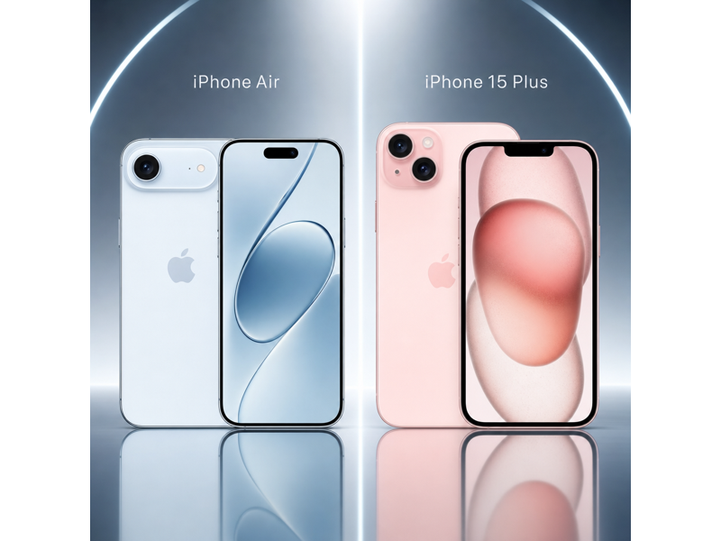 iphone air vs iphone 15 plus camera comparison