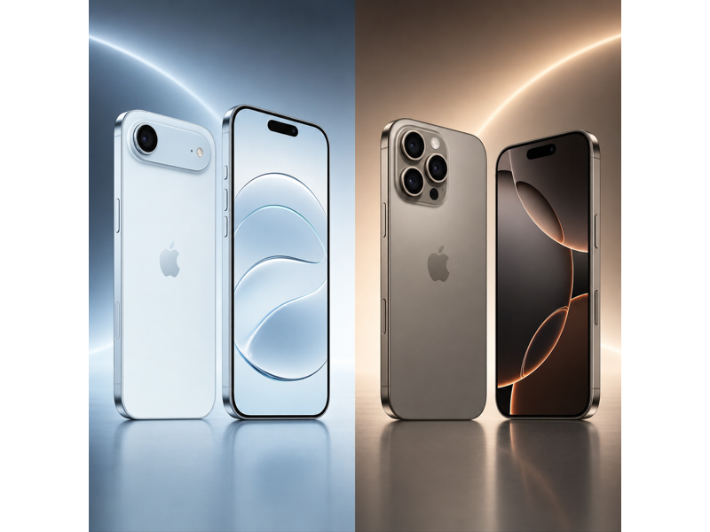 iphone air vs iphone 16 pro camera comparison