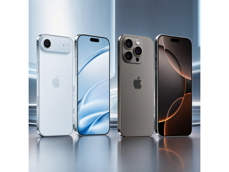 iphone air vs iphone 16 pro max camera comparison