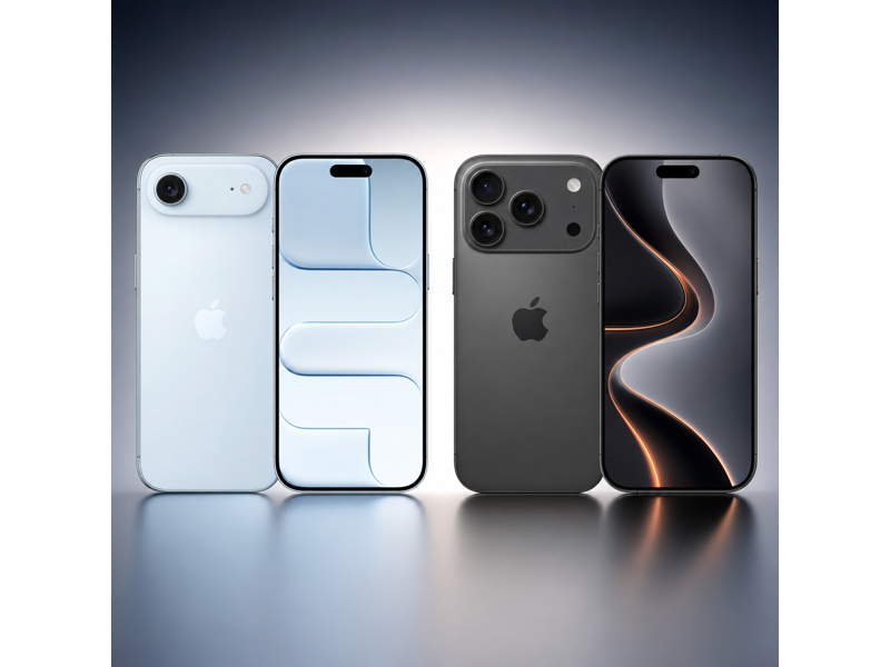 iphone air vs iphone 17 pro