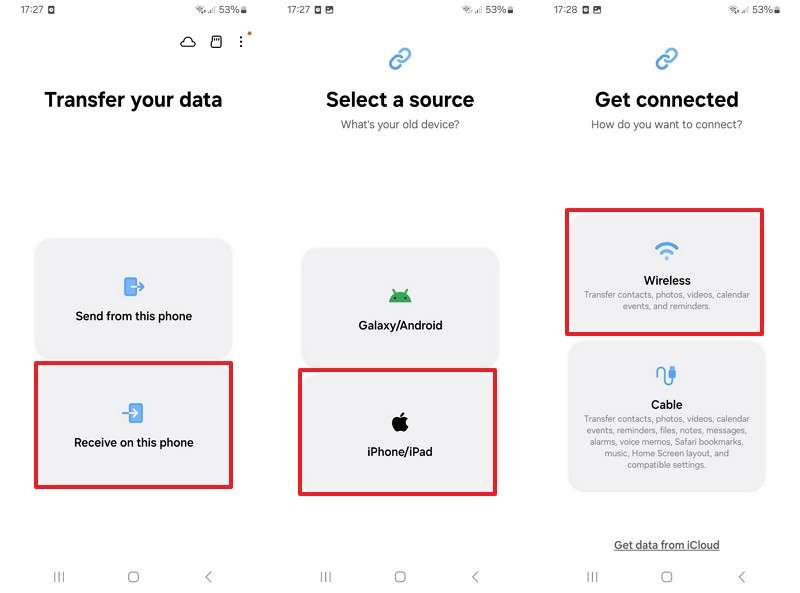 select iphone and wireless