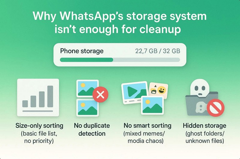 why not choose whatsapp cleanup