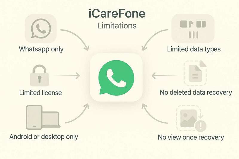 cons of icarefone tool