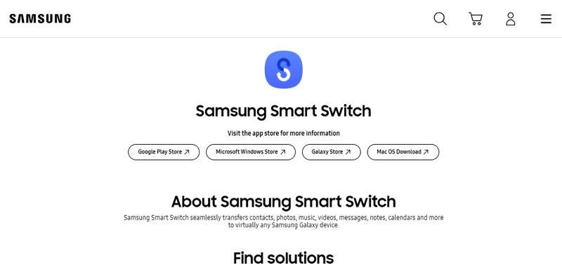 what is samsung smart switch tool