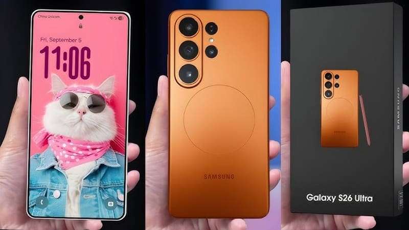 samsung galaxy s26 colors