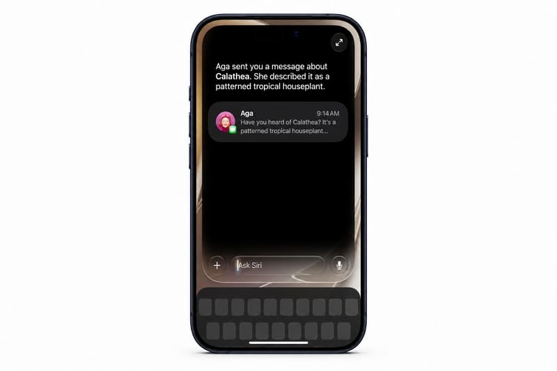 siri ai on screen awareness
