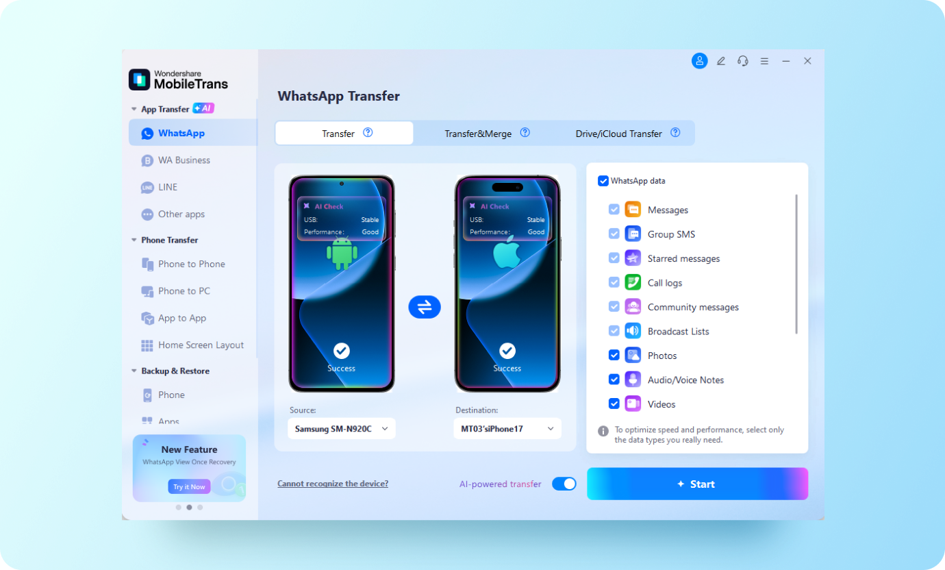 WhatsApp Backup