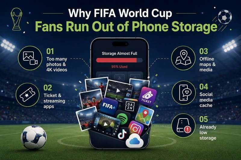 why storage becomes issue