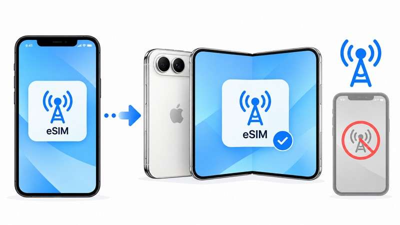 set the esim