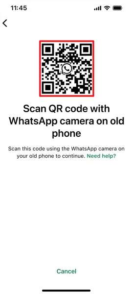 scan qr code whatsapp