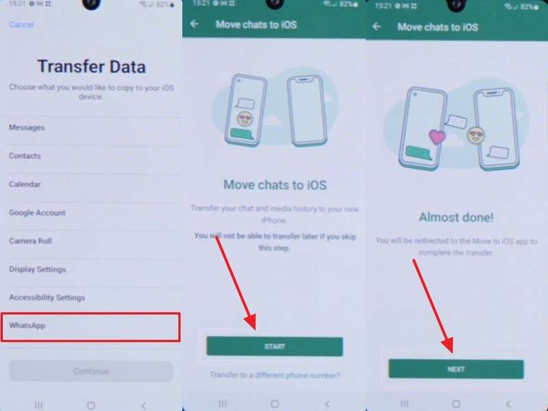 choose whatsapp on oppo