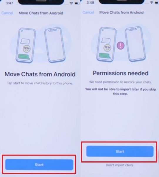 transfer whatsapp from oppo to iphone