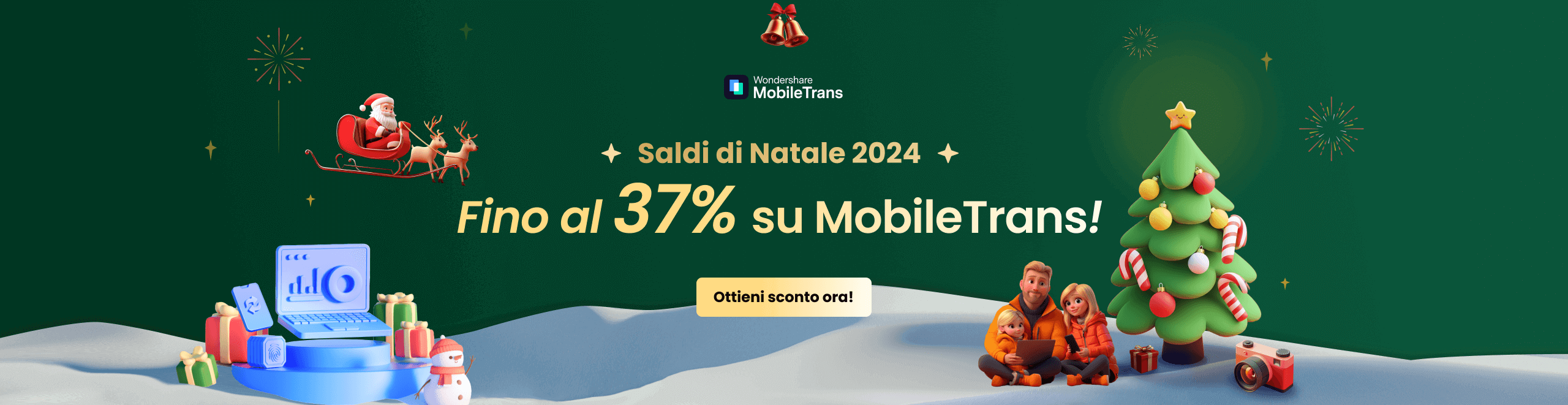 Saldi Natale 2024 su mobiletrans