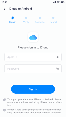 login to icloud