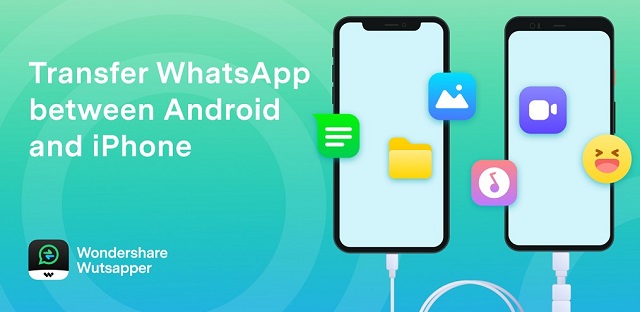 wutsapper نقل whatsapp  بين android  و iphone