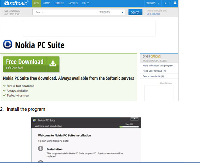 nokia pc suite lotus notes 8.5