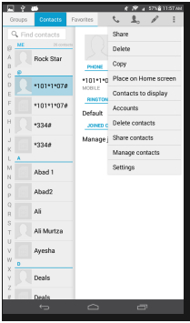 Transferir contatos de android para iphone