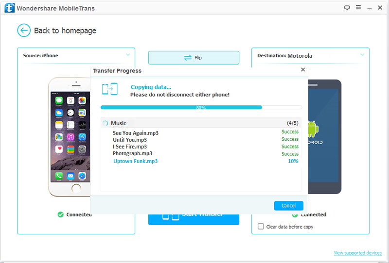 How to Transfer Data from iOS Devices to Motorola Phones