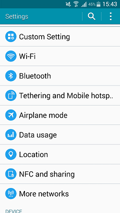 transferir dados de samsung para huawei via bluetooth